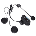 Miniatyrbillede 3 af 7: Hjelm Bluetooth Intercom Headset Ridning Hjelm Bluetooth 5.0 Musik Intercom Headset