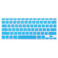 Miniatyrbild 1 av 3: Tangentbordsskydd för MacBook Font Matching Vattentät Dammtät Silikon Tangentbordsskydd Lake Blue US Version 16/New 13pro (A2141/A2251)