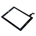 Miniatyrbilde 6 av 7: Skjermglassmontering Digitizer Reservedel Fix Sprekk for IPad2 A1395/A1396/A1397 Hvit