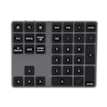 Pikkukuva 2 / 7: Musta 34 näppäimen mini-numeronäppäimistö langaton Bluetooth-numeronäppäimistö Apple PC:lle