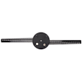 Miniatyrbillede 5 af 7: 42cm DF‑42 3D Holografisk Fan Reklamemaskine 2 Blade LED Projektionsfan 3D Display 100‑240VUK Stik