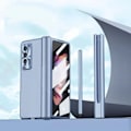 Pikkukuva 6 / 6: Samsung Galaxy Z Fold 3 -kotelo, jossa S Pen -pidike ja S Pen, saranasuojakotelo, elektrolyyttipinnoite ja näytönsuoja