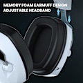 Pikkukuva 4 / 8: Bluetooth 5.2 langattomat pelikuulokkeet irrotettavalla ja joustavalla melunvaimennusmikrofonilla, 2.4 GHz pelikuulokkeet 3D-stereokuulokkeilla