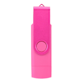 Miniatyrbilde 1 av 7: Rose Red Metal Rotation Portable USB Flash Drive High Speed U Disk Memory Stick (16G)