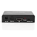 Miniatyrbilde 3 av 7: Audio Extractor HDMI Splitter Adapter 1 Inngang 2 Utgang Forsterket Bryter -240V