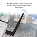 Pikkukuva 7 / 7: 600M ohjainvapaa langaton verkkokortti USB WiFi -sovitin joustavalla antennilla Windowsiin