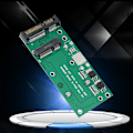 Pikkukuva 4 / 7: mSATA 2.5 tuuman sarjaporttiin Mini PCI-E SSD 2.5 tuuman SATA-sovitinkortti Riser-kortti