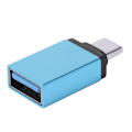Pikkukuva 7 / 7: Tyyppi C -sovitinmuunnin matkapuhelin kannettava USB -pikalataus tietokoneen lisävarusteet (järvensininen)