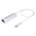 Pikkukuva 1 / 7: ACASIS Kannettava 4-porttinen alumiiniseos High Speed 5 Gbps USB2.0 latausasema Hub Splitter