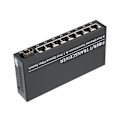 Miniatyrbilde 3 av 7: Gigabit-svitsj 1 fiber 8 port Ethernet enkeltmodus dobbel fiber adaptiv Gigabit-konverter for signalkonvertering