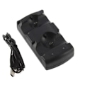 Miniatyrbillede 2 af 2: Dual opladningsholder Dock opladerstand + USB-strømkabel til Playstation Dualshock 3 PS3 Gamepad Controller Move Navigation