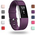 Pikkukuva 1 / 4: Älykäs kello, rannekorun vaihtohihna yhteensopiva Fitbit charge 2:n kanssa, klassiset ja erityiset säädettävät urheilurannekkeet（ Luumu-S）