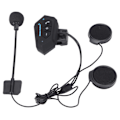 Miniatyrbillede 6 af 7: Hjelm Bluetooth Intercom Headset Ridning Hjelm Bluetooth 5.0 Musik Intercom Headset