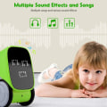 Miniatyrbilde 5 av 6: Intelligent Smart Robot Toy for Kids,  Voice and Touch Gesture Control Mini Robotics Rechargeable Toys Dancing, Walking, Singing, Robots