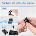 Miniatyrbild 2 av 7: Nagelbuffertar (50-pack), Mini Buffer Block Nagelfil för Akrylnaglar och Naturliga Naglar, 100/180 Grit Nagelbuffer Block Bulk Buffning