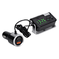 Miniatyrbillede 5 af 7: BC73 Bil PD/QC3.0 Oplader Håndfri FM-sender Multifunktion Bluetooth MP3-afspiller