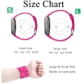Pikkukuva 6 / 6: Älykäs rannekkeen hihna on yhteensopiva Fitbit versa -älykellon, versa 2:n ja versa Lite se -kellojen kanssa naisille ja miehille（ Rose Pink-L）