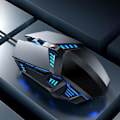 Miniatyrbillede 4 af 7: Ledningsforbundet Gaming Mus, Optisk USB Mus til Laptop/Desktop, Ergonomisk, med 6 Programmerbare Knapper, 4 Justerbare DPI op til 4000 DPI