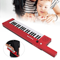 Pikkukuva 4 / 6: 37-näppäiminen sähköpiano, kannettava kitara, elektroninen urku, mini-keytar, opetuskäyttöön tarkoitettu soitin BF-3755 Red