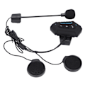 Miniatyrbillede 5 af 7: Hjelm Bluetooth Intercom Headset Ridning Hjelm Bluetooth 5.0 Musik Intercom Headset