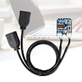 Pikkukuva 6 / 7: M.2 NGFF - USB -sovitinkortti KEY A E -liitäntään, kaksi USB2.0 -porttia, laajennuskortti, kaapeliadapteri