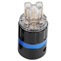 Miniatyrbilde 5 av 7: Monosaudio Connector Transparent Pure Copper GoldPlated Audio Power Connector (F105G )