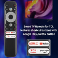 Pikkukuva 5 / 6: RC902N FMR1 Vaihdettava Kaukosäädin Magic Voice Control TCL 55R646 55S546 65R646 65S546 75R646 75S546 Mini-LED QLED 4K UHD Smart TV Mini-LED QLED 4K