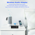 Miniatyrbillede 7 af 7: ZF-360A 3 i 1 ABS Bluetooth 5.0 Sender Modtager 300mAh Batterikapacitet Trådløs 3,5 mm Lydadapter
