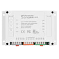 Miniatyrbillede 1 af 7: 4-kanals montering Smart Home WiFi-stikkontaktmodul Timer AC 90-250V til Android/iOS-telefon