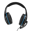 Miniatyrbild 3 av 7: SEZ-881 ABS Lättviktsmikrofon Gaming Headset Brusreducering 3,5 mm Hörlurar Utrustning för Xboxone/PS4Blå