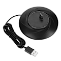 Miniatyrbilde 1 av 7: Laderbase lader strømforsyning med LED-indikator for Nintendo SWITCH Poke Ball  Svart