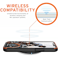 Pikkukuva 3 / 5: FOR  Apple iPhone 11 Pro Max  suojakuori (langaton lataus yhteensopiva kotelo, pudotusta kestävä matkapuhelinkotelo, ultraohut puskuri) - musta