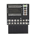 Miniatyrbillede 1 af 7: TPM 2.0-modul LPC 14-benet TPM 2.0-fjernkortkrypteringssikkerhedsmodul til MSI til Windows