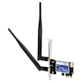 Miniatyrbilde 7 av 7: WRRealtek RTL8822CE Bluetooth 5.0 2.4GHz 5GHz PCI1X Trådløs Nettverksadapter
