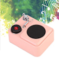 Pikkukuva 6 / 7: Mini kannettava retro langaton Bluetooth 5.0 stereokaiutin keittiöön/matkalle/kalastukseen (vaaleanpunainen)