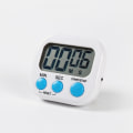 Miniatyrbild 2 av 3: 2-pack digital kökstimer II 2.0, stora siffror, högt alarm, magnetisk baksida, stativ, för matlagning, bakning, sport, spel, kontor (vit) (2-pack)