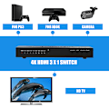 Miniatyrbild 7 av 7: 4K*2K 3x1 HDMI 3D UHD-växel Splitter Switcher ARC PIP SPDIF 3,5 mm med fjärrkontroll