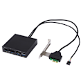 Miniatyrbillede 7 af 7: 3,5\" Frontpanel PCI-E til USB 3.0 4 Port SD TF Kortlæser   USB 3.0 driver-cd