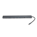 Pikkukuva 6 / 7: 10 in 1 USB-keskitin, tyyppi C - 4K HD Multimedia Interface VGA PD 100 W RJ45-portti 3,5 mm ääni 4 USB3.0 USB C -keskitin moniporttisovitin
