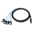 Pikkukuva 1 / 7: Cabledeconn 36P SFF-8087 - 4 SATA 7-nastainen kiintolevyn datansiirtokaapeli (1m)