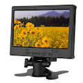 Miniatyrbild 4 av 7: 7-tums multifunktionsskärm 800:1 1024x600 med stativstöd HDMi VGa AV-ingång