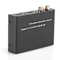 Miniatyrbilde 6 av 7: Audio Extractor HDMI Splitter Adapter 1 Inngang 2 Utgang Forsterket Bryter -240V