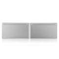 Miniatyrbilde 6 av 7: Bærbar magnetisk sammenleggbart trådløst Bluetooth-tastatur for Android IOS Windows