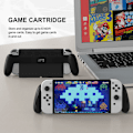 Miniatyrbilde 6 av 6: Spillkonsollgrep for Switch OLED Host Grip Gaming Grip Case Grip Håndgrep Controller Håndtak Grip Case For (Svart)