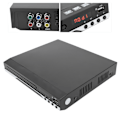Miniatyrbillede 7 af 7: Bærbar DVD-afspiller Video Disc Play-enhed Hjemme-lyd- og videoudstyr Sort 100-240VUS