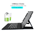 Miniatyrbillede 7 af 7: ≥100-timers arbejdstid Bluetooth tastatur etui militærniveau fald beskyttelse til iPad Pro 10.5