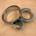 Miniatyrbilde 5 av 5: Donut Hull Cookie Biscuit Cutter Set for Baking, Graduated Doughnut Round Cookie Cutters, Metal Circle Cookie Cutters for Frying