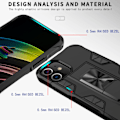 Miniatyrbilde 3 av 5: Søk om Apple iPhone 11 deksel Volve deksel blå