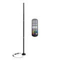 Miniatyrbilde 3 av 7: RGB gulvlampe med fargeskiftende LED hjørne gulvlampe musikksynkronisering 1000 dimbare moduser gulvlampe med fjernkontroll for rom bar