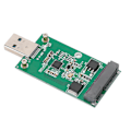 Miniatyrbillede 6 af 7: Riser-kort PCBA-konverteradapter MSATA SSD til USB 3.0-grænseflade Computerhardware